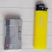 MFH-409-03 Зажигалка "Pierre Cardin" газовая кремниевая, сплав цинка,покрытие хром с гравировкой, 2,9х0,9х5,1см