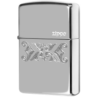 250 Pattern 5 Зажигалка ZIPPO широкая, High Polish Chrome
