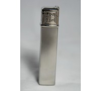 1601 Зажигалка "Givenchy" газовая пьезо, Dia-silver satin, 1,5x1,5x7,5 см