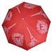 Зонт "Три Слона" женский №197-Y-3, купол D=103 см, 8 спиц, Париж/ красный