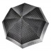 Зонт "Три Слона" женский №288-1, складной, купол D=103 см, суперавтомат, цвет черный