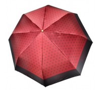 Зонт "Три Слона" женский №288-3/L3888-3, складной, купол D=103 см, суперавтомат, цвет бордовый