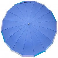 Зонт "Три Слона" женский №3161-blue, купол R=58 см, суперавтомат, 16 спиц
