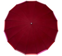 Зонт "Три Слона" женский №3161-bordo, купол R=58 см, суперавтомат, 16 спиц