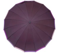 Зонт "Три Слона" женский №3161-plum, купол R=58 см, суперавтомат, 16 спиц
