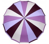 Зонт "Три Слона" женский №3162-violet, купол R=58 см, суперавтомат, 16 спиц