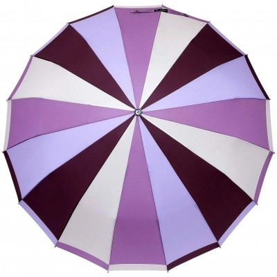 Зонт "Три Слона" женский №3162-violet, купол R=58 см, суперавтомат, 16 спиц