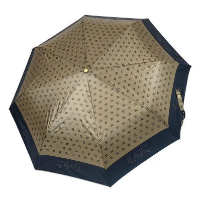 Зонт "Три Слона" женский №188-2/L3808-2, складной, купол D=103 см, суперавтомат, цвет бронзовый
