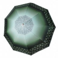 Зонт "Три Слона" женский №L3991-5, купол R=58 см (D=103 см), 9 спиц